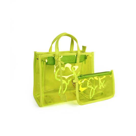 Sean Auguste “Signature” Lime Tote Set