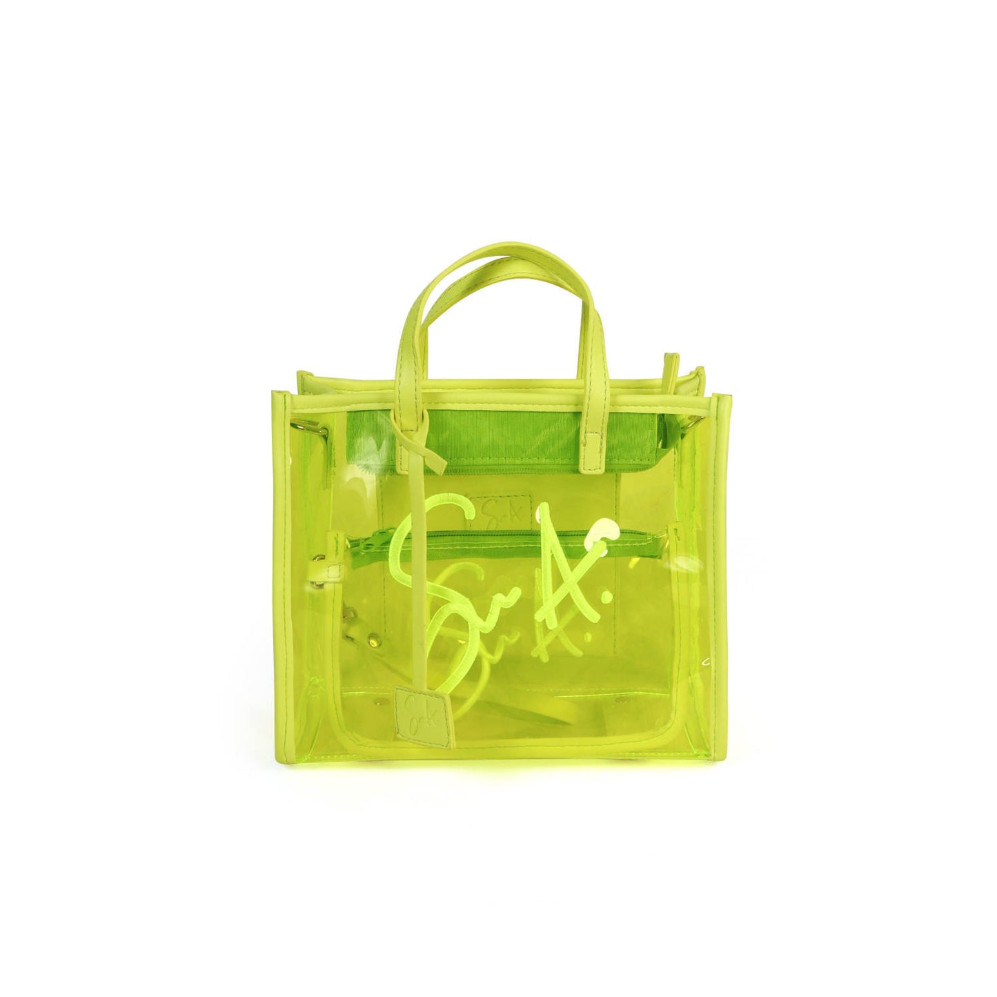 Sean Auguste “Signature” Lime Tote Set